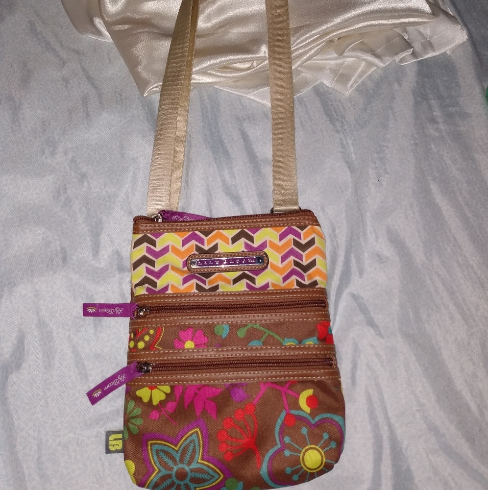Lily bloom crossbody purse